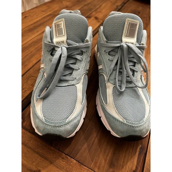 Size 12 - New Balance 990v4 Made in USA Low Mineral Sage Mint Men’s Rare Color - Picture 3 of 9